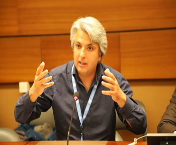 Publication: Mr. Malaiz Daud speaking during EFSAS Side-event on the sidelines of the 52nd Session of the UNHRC
