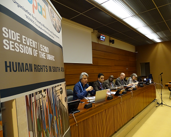 Publication: 52nd Session UNHRC: EFSAS Side-event, 'Climate Change and Human Rights in South Asia’