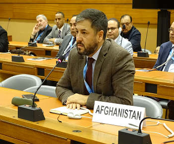 Publication: H.E. Dr. Nasir Ahmad Andisha (Ambassador of Afghanistan to UNOG) speaking during EFSAS Side-event - 52nd Session of the UNHRC