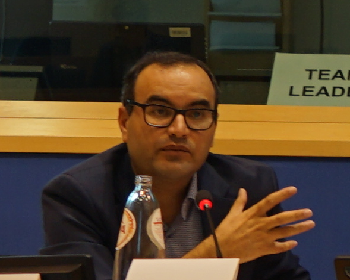 Publication: Mr. Bashir Ahmad Gwakh speaking during EFSAS Conference in EU Parliament