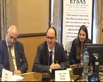 Publication: Dipl.-Pol. Boris Wilke (Bielefeld University, Germany) speaking during EFSAS side-event at the 36th Session of the UNHRC