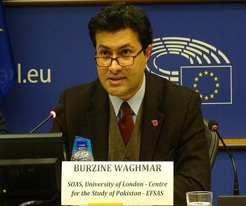 Publication: Mr. Burzine Waghmar (SOAS) speaking during EFSAS Seminar in EU Parliament