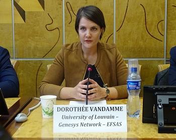 Publication: Dr. Dorothée Vandamme (University of Louvain) speaking during EFSAS Side-event at the 42nd Session of UNHRC