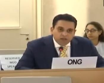 Publication: 39th Session UNHRC: Intervention by Mr. Junaid Qureshi - Director EFSAS