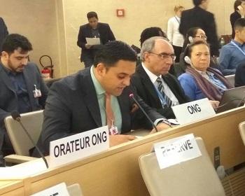 Publication: 37th Session UNHRC: Intervention by Mr. Junaid Qureshi - Director EFSAS
