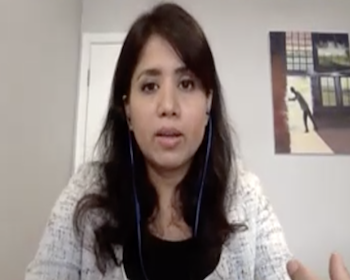 Publication: Dr. Weeda Mehran speaking during EFSAS Webinar on Afghanistan and the region post Taliban take over