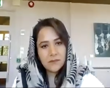 Publication: Ms. Nargis Nehan speaking during EFSAS Webinar on Afghanistan and the region post Taliban take over