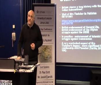 Publication: Speech of Dr. Paul Stott during a one-day Conference at the University of Leicester
