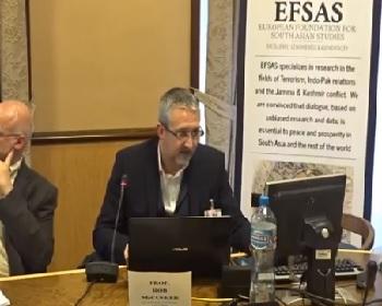 Publication: Prof. McCusker (EFSAS Fellow and De Montfort University) speaking during EFSAS side-event at the 36th Session of the UNHRC
