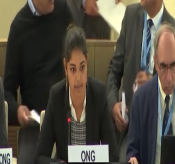 Publication: 42nd Session UNHRC: Intervention by Ms. Soana Deunier - Research Analyst EFSAS