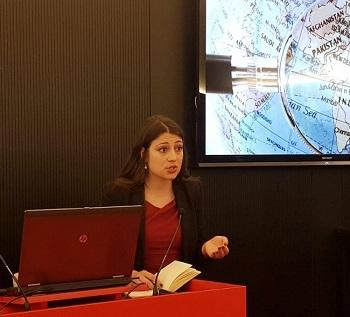 Publication: Ms. Yoana Barakova (EFSAS) speaking on Indo-Pak relations and CPEC at the University of Groningen