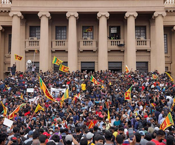 Publication: Some notable aspects as Sri Lanka implodes and President Rajapaksa flees the country amidst furious protests