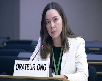 Publication: 45th Session UNHRC: Intervention by Ms. Veronica Ekelund - Research Analyst EFSAS