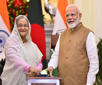 Publication: Prime Minister Sheikh Hasina undertakes a successful visit to India just months before Bangladesh’s next general elections