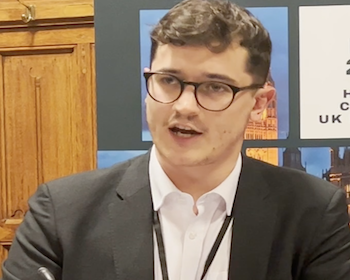 Publication: James Jennion speaking during EFSAS Conference in House of Commons