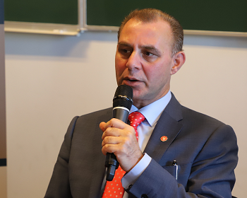 Publication: Jamil Maqsood (Journalist and Human Rights Activist at EU Parliament) speaking during EFSAS Conference at VU Amsterdam