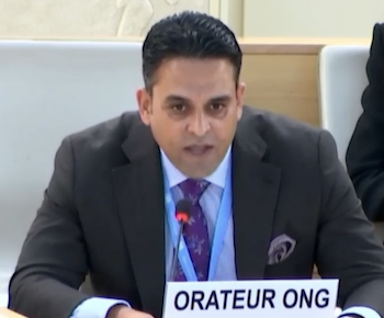 Publication: 54th Session UNHRC: Intervention by Mr. Junaid Qureshi (Director EFSAS) on General Debate Item 4