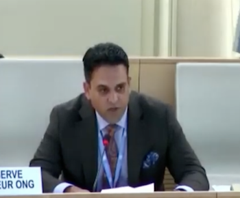 Publication: 51st Session UNHRC: Intervention by Mr. Junaid Qureshi (Director EFSAS) on General Debate Item 4