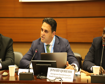 Publication: Opening remarks by Mr. Junaid Qureshi (EFSAS) during EFSAS Side-event on the sidelines of the 51st Session of the UNHRC
