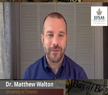 Publication: EFSAS Interview with Dr. Matthew Walton (University of Toronto) on the situation in Myanmar