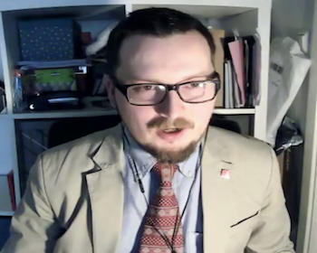 Publication: Dr. Petr Topychkanov (SIPRI) speaking during EFSAS Side-event/Webinar - 46th Session of UNHRC