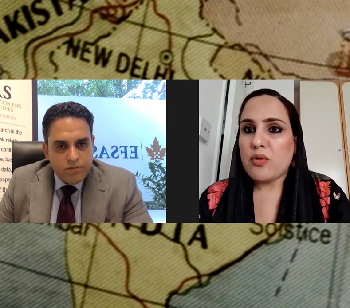 Publication: EFSAS Interview with Ms. Sanna Ejaz (Pakistani journalist and HR Activist) on the human rights situation in Pakistan