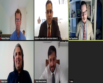 Publication: 46th Session UNHRC: EFSAS Side-event/Webinar - Trajectories of Terrorism in South Asia post US withdrawal from Afghanistan